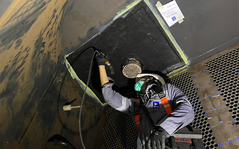 Witchem Solution Co., Ltd. Inspection and Repair Rubber Lining Work