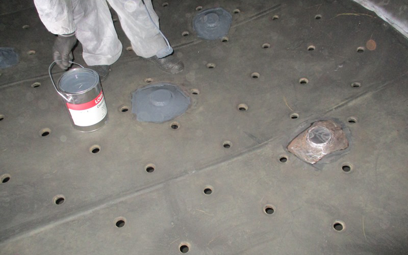 Witchem Solution Co., Ltd. Repair Rubber Lining Work