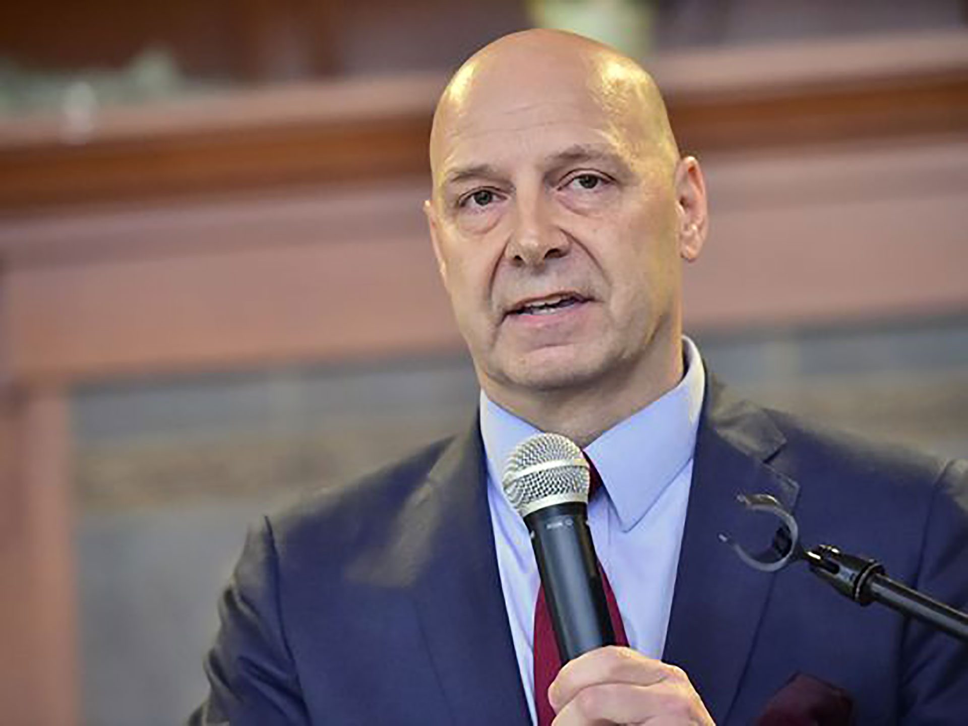 Source Pa. GOP Senator Doug Mastriano gets a positive test at Trump(017)
