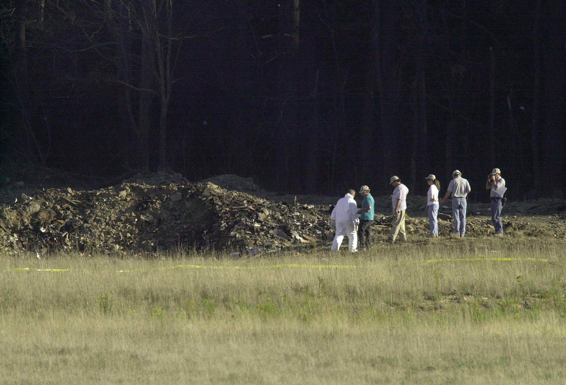 Part of Flight 93 crashed on my land. I went back to the sacred ground