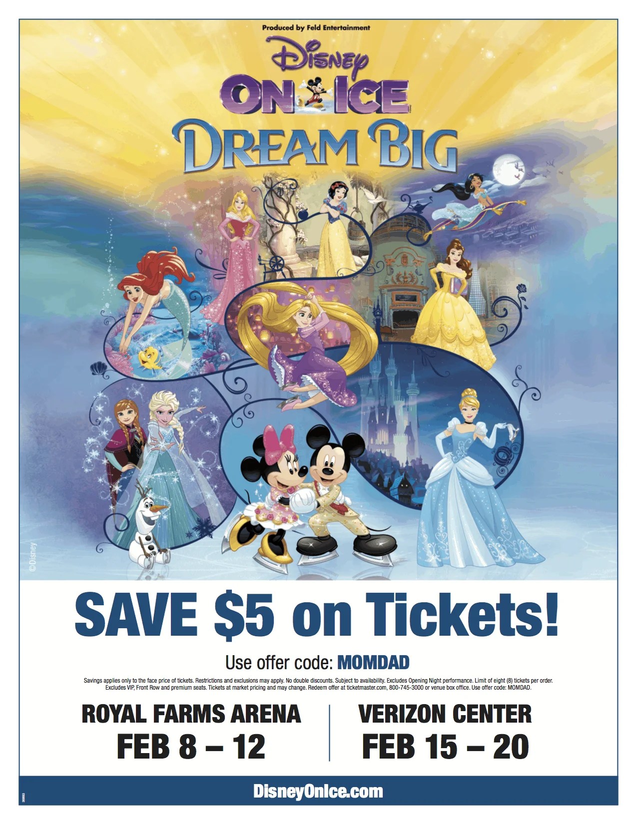 Disney On Ice Presents Dream Big Ticket Giveaway! With Ashley And Company