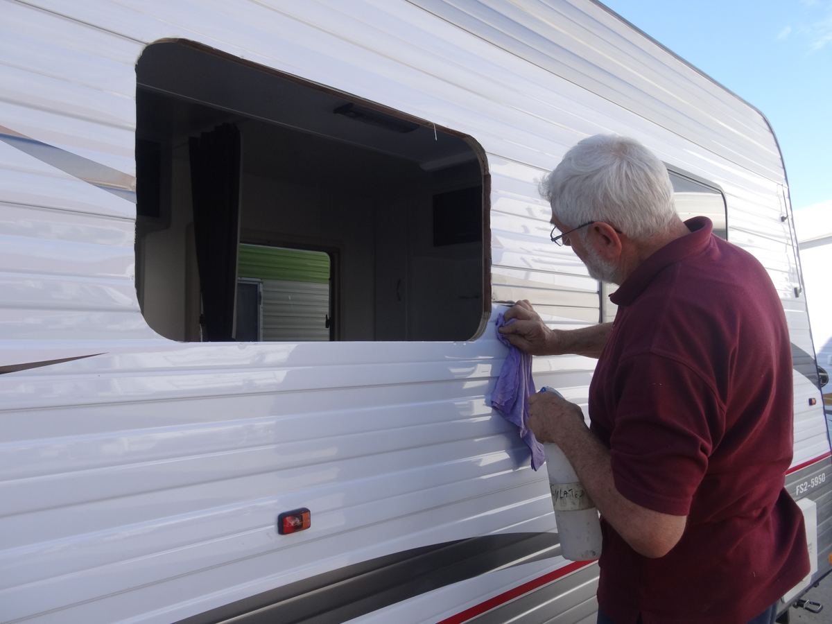 StepByStep Guide To ReSealing Your Caravan Window Without A Hitch