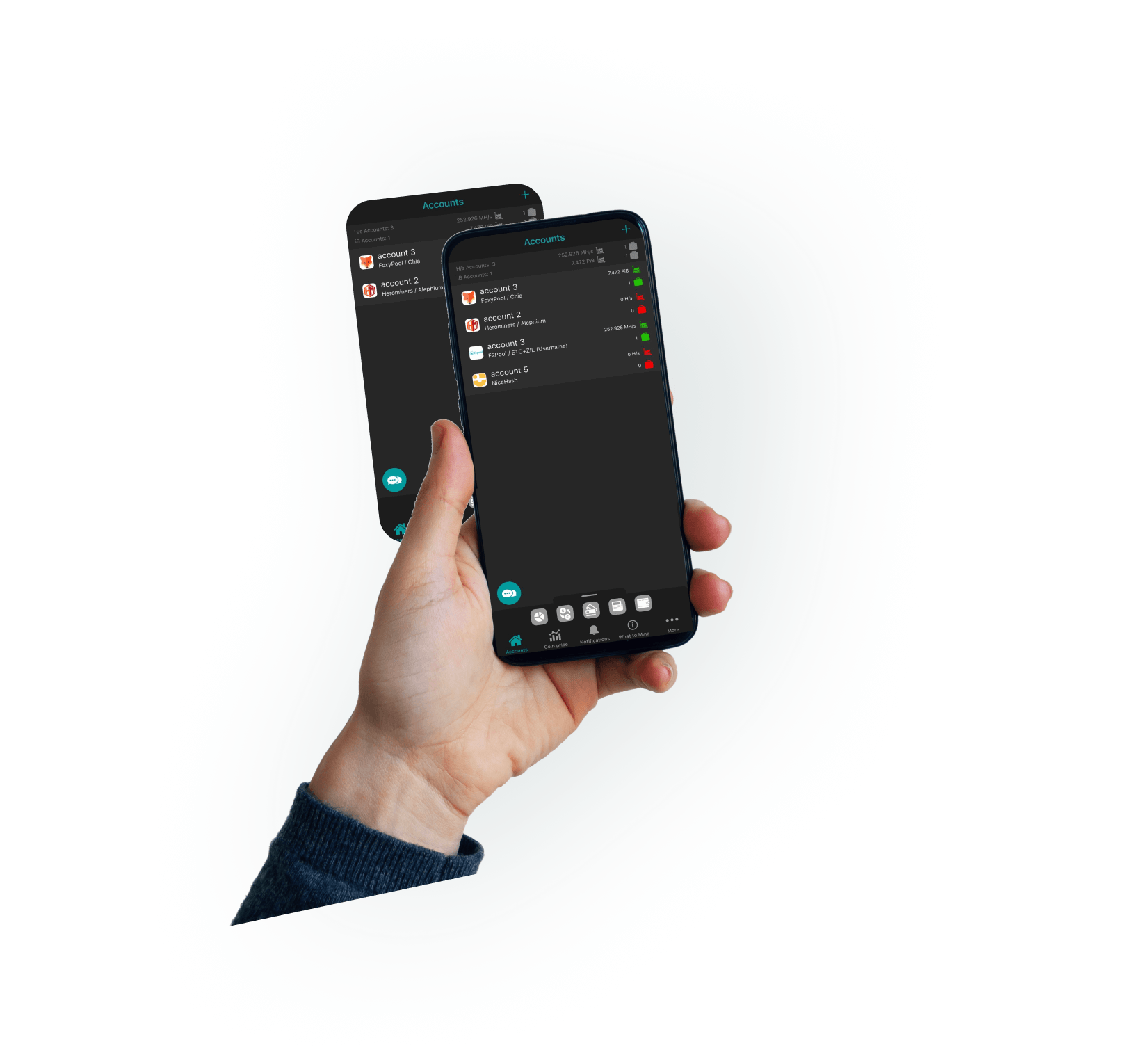 MinerBox is a modern app for crypto coin miners