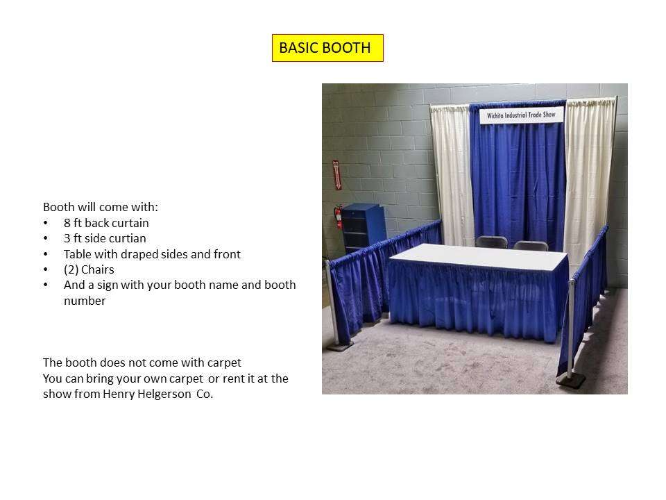 Basic Booth & Security WITS 2023 Oct 1719, Century II Wichita KS
