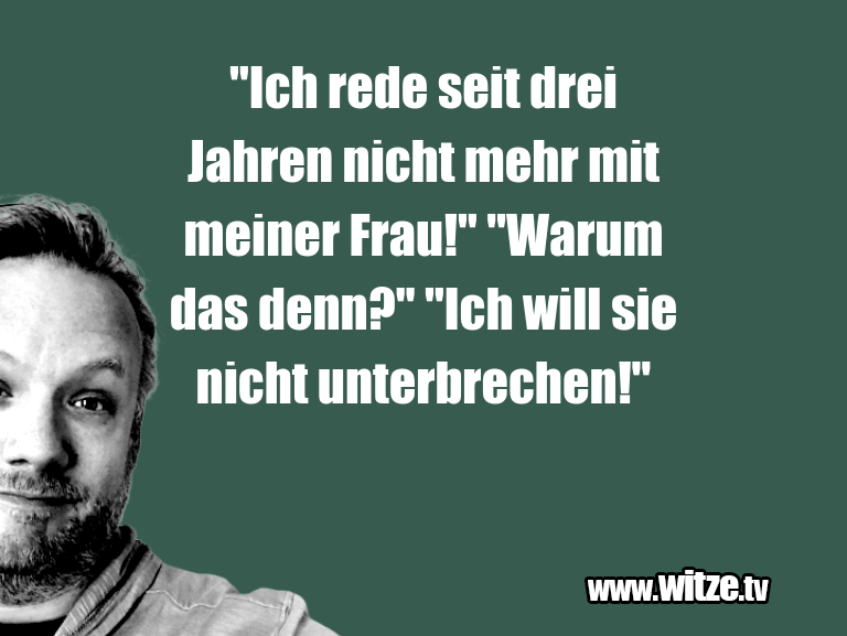 "Ich rede seit drei Jahren nicht mehr mit meiner