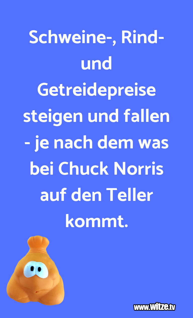 Schweine, Rind und Getreidepreise steigen und... • Lustige Witze und