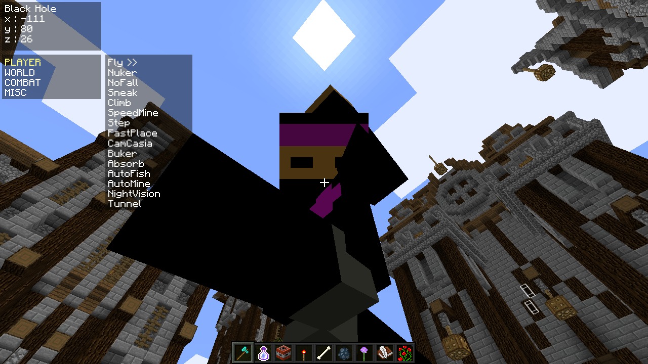 Minecraft Black Hole Hacked Client Download
