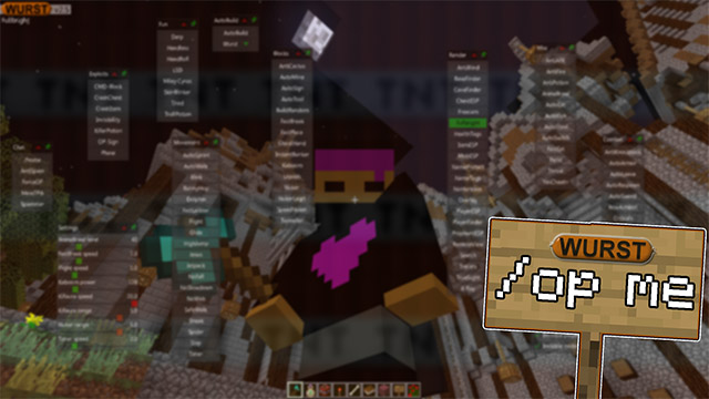 Minecraft 1.8.x Hacked Client Wurst