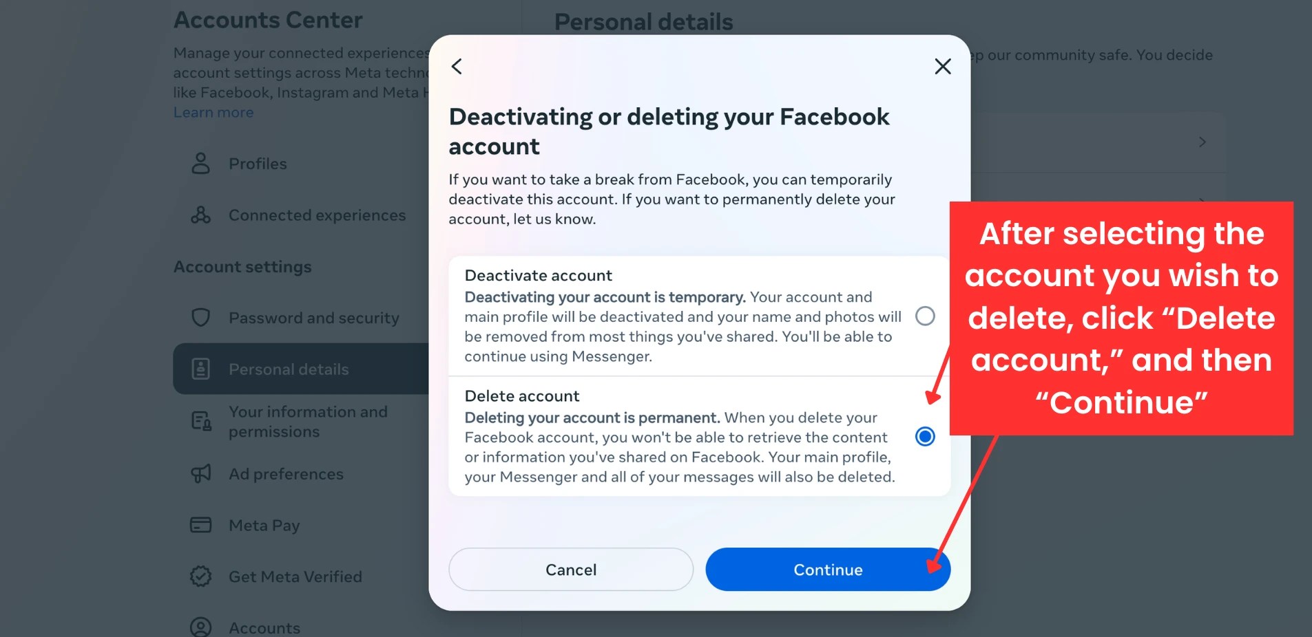 How to Completely DELETE Your Facebook Account in 2024