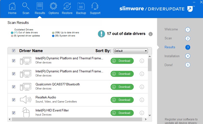 DriverUpdate (SlimDrivers) Latest Version 2021 Free Download and Review
