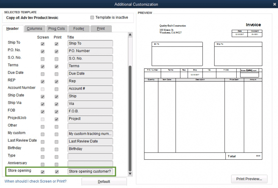 How To Create And Use Custom Fields In QuickBooks Desktop