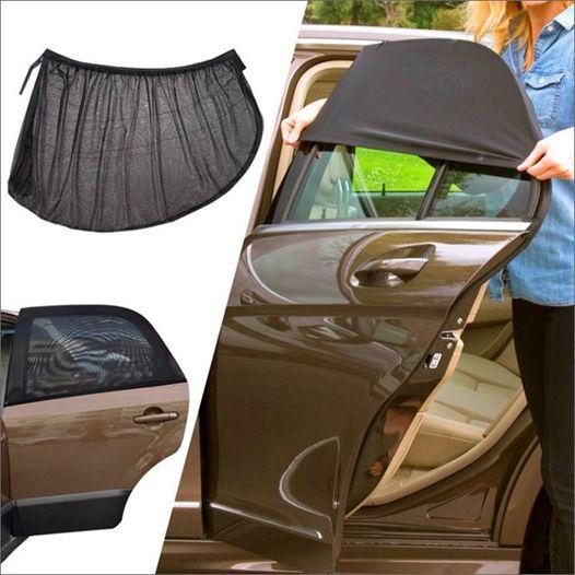 Protection Against Heat and Mosquitoes Universal Car Window Screens
