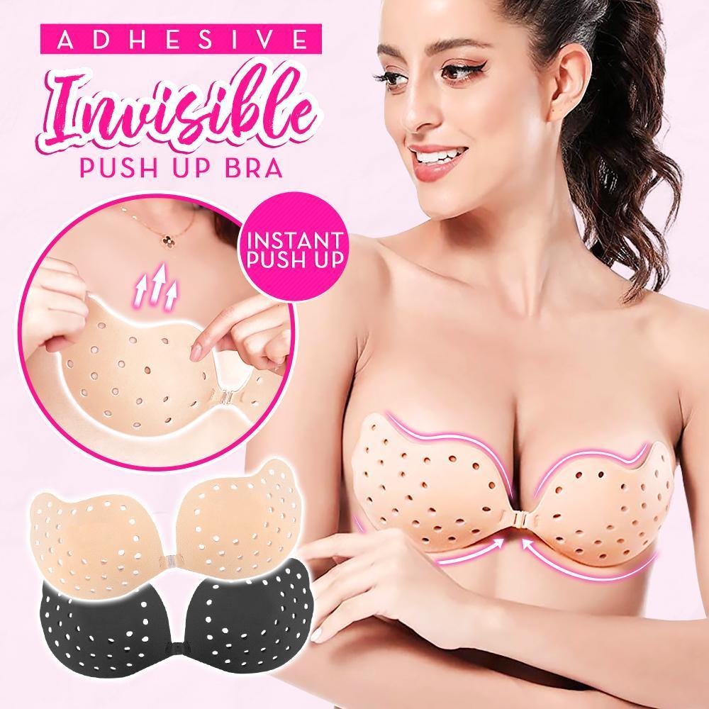 Adhesive Strapless Backless Invisible Push Up Bra 75 Off Wizzgoo