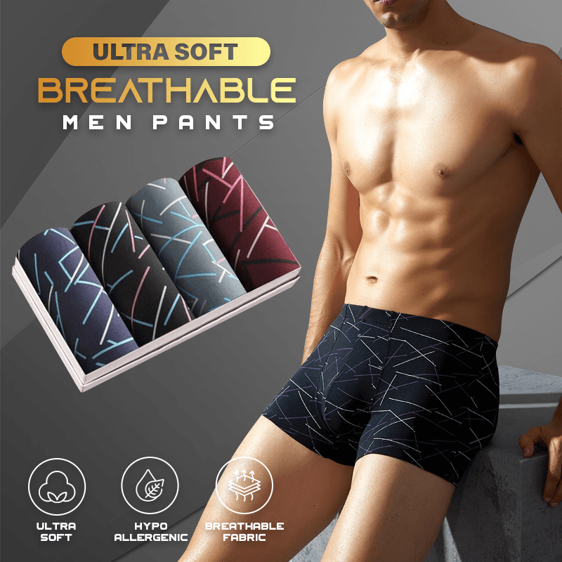 Ultra Soft Breathable Men Pants 4PCS Buy Online 75 Off Wizzgoo