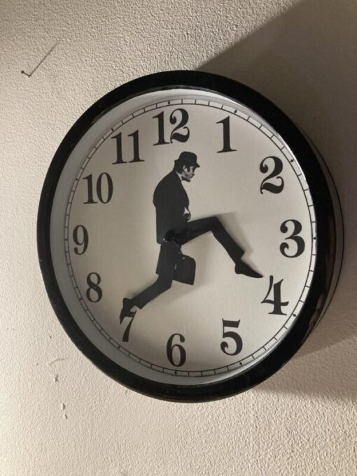 Silly Walks Wall Clock