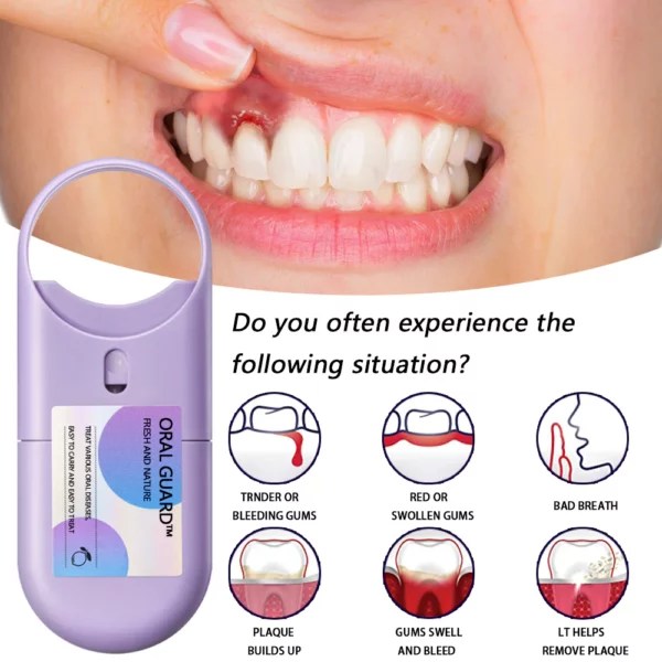 ORAL GUARD Mouth BleedingMouth UlcersOral Disease Treatment Spray