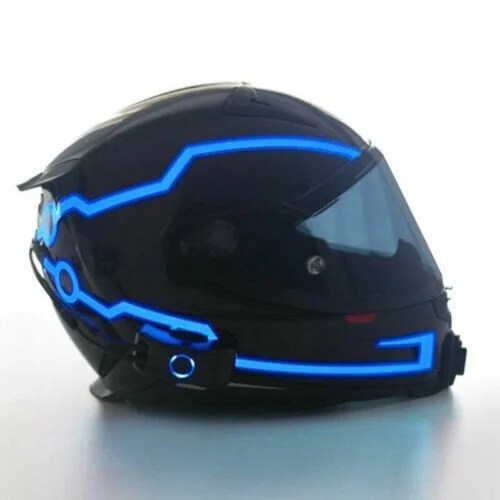 Motorcycle Helmet Light LED DIY Helmet LED Light Motorbike Reflective