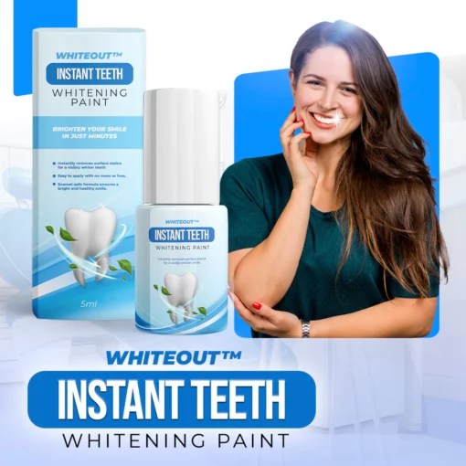 WhiteOut™ Instant Teeth Whitening Paint W i z z g o o