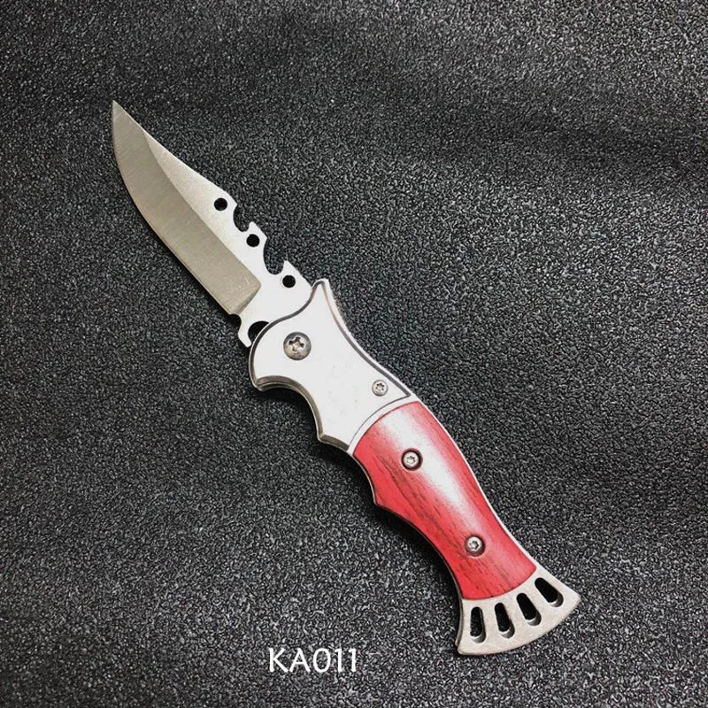 Outdoor Folding Knife High Hardness Portable Field Knife Fruit Knife