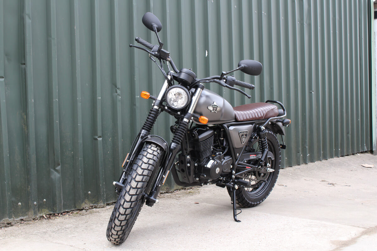 THE LEARNER LEGAL SCRAMBLER 125 NEW FROM WK Bikes