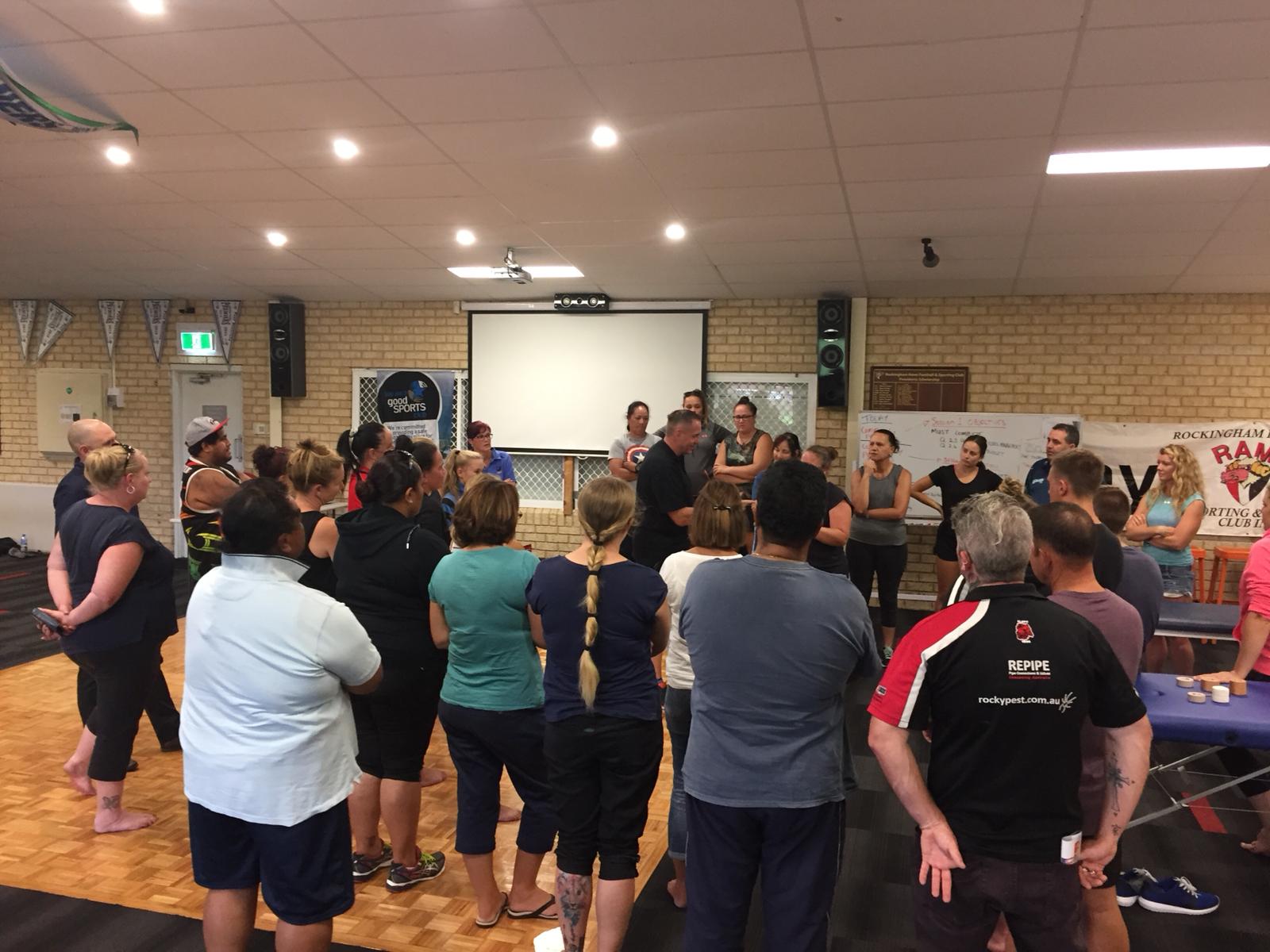 “HUGE” WKF INTERNATIONAL STRAPPING/TAPING COURSE COMES TO ROCKINGHAM