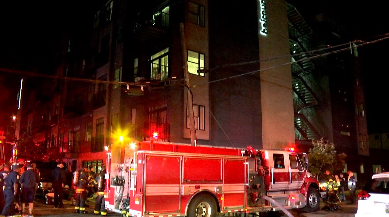 76 units evacuated after 2alarm fire at Belcourt Park Apartments