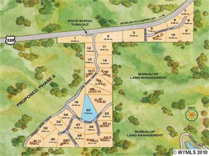 Alcova Reservoir Secondary Access Road WLC