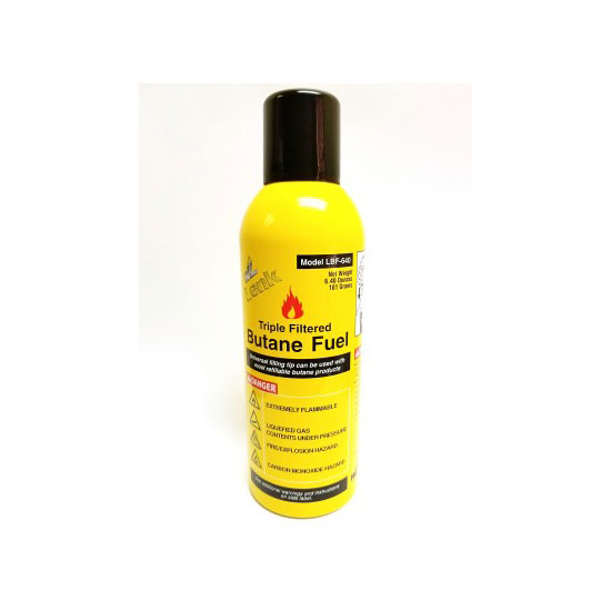 Professional Grade Butane Fuel (6.40 oz.) Case of 12 Wall Lenk