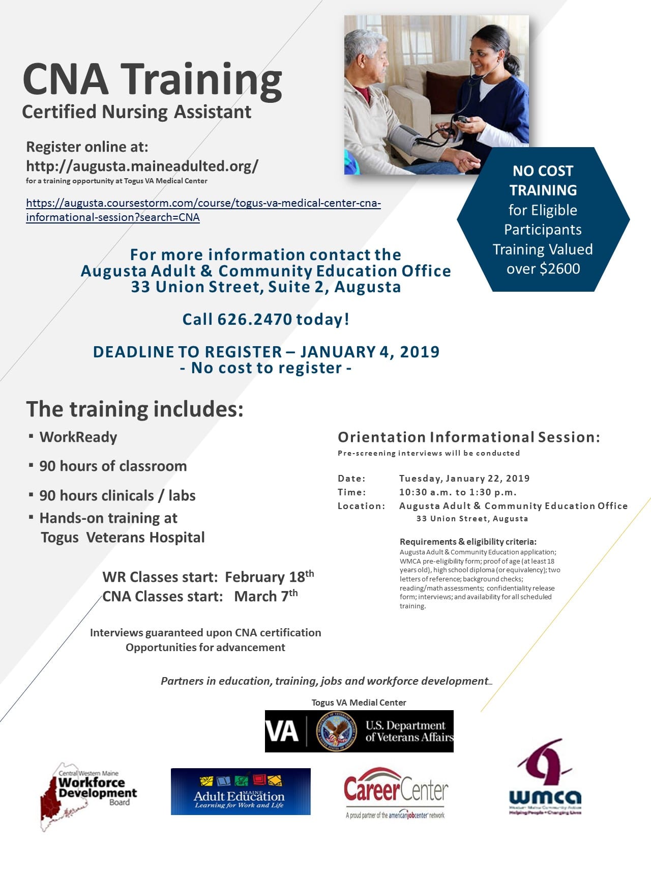 What Is Orientation For A Cna Job