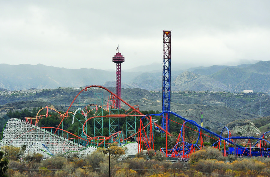 Via The Santa Clara Valley Signal Trouble At Six Flags