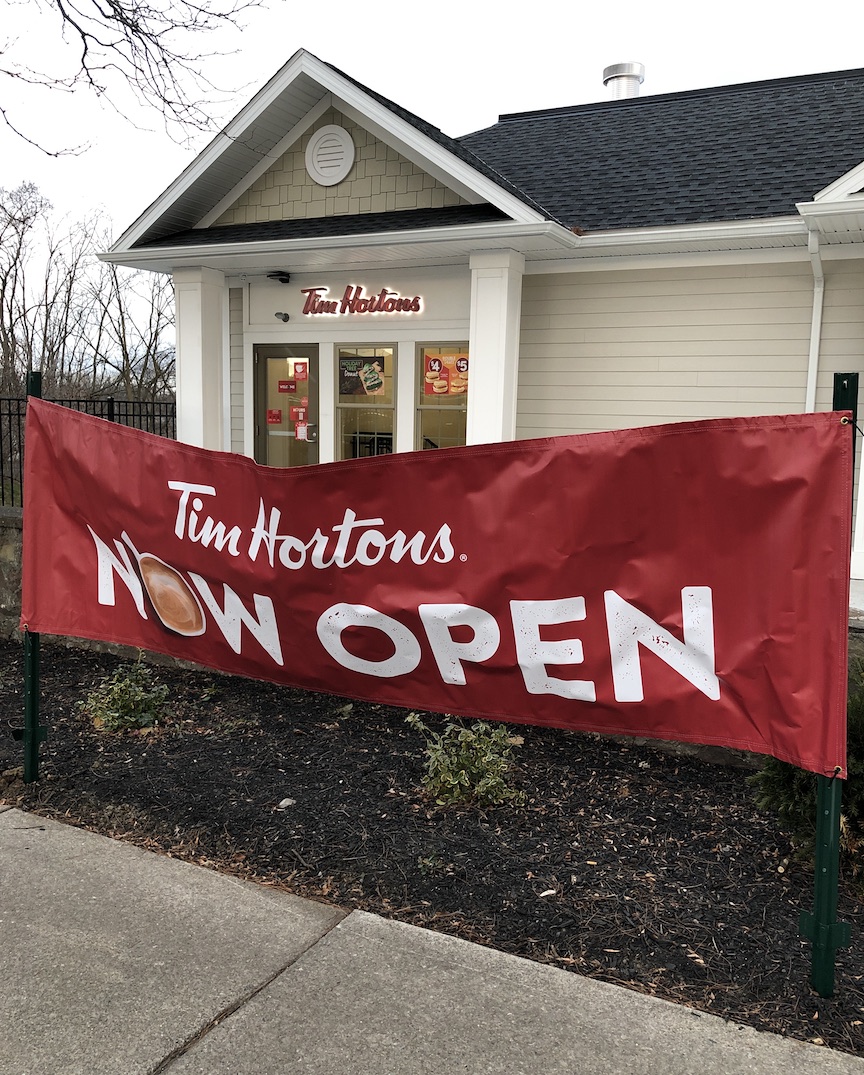 Tim Hortons opens in Lewiston