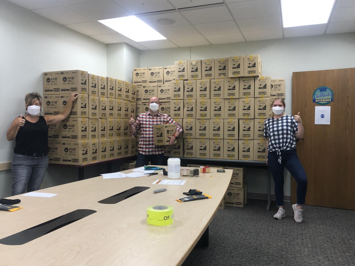 40,000 Facemasks Donated by National Credit Union Federation of Korea