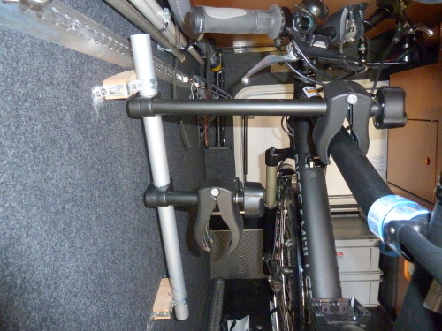 Warum Fahrradhalterung in Heckgarage? Wohnmobil Forum