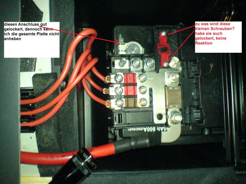 Ducato StarterBatterie ausbauen, komme nicht weiter