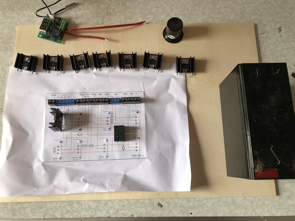 Sunlight T67 Ersatz einer zweiten Aufbaubatt durch LiIon