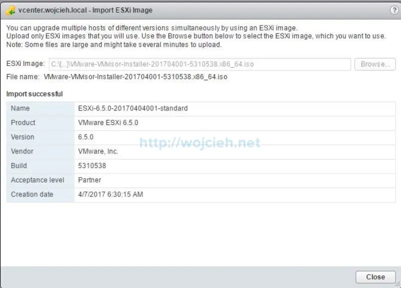 How to upgrade ESXi 6.0 to ESXi 6.5 using VMware Update Manager