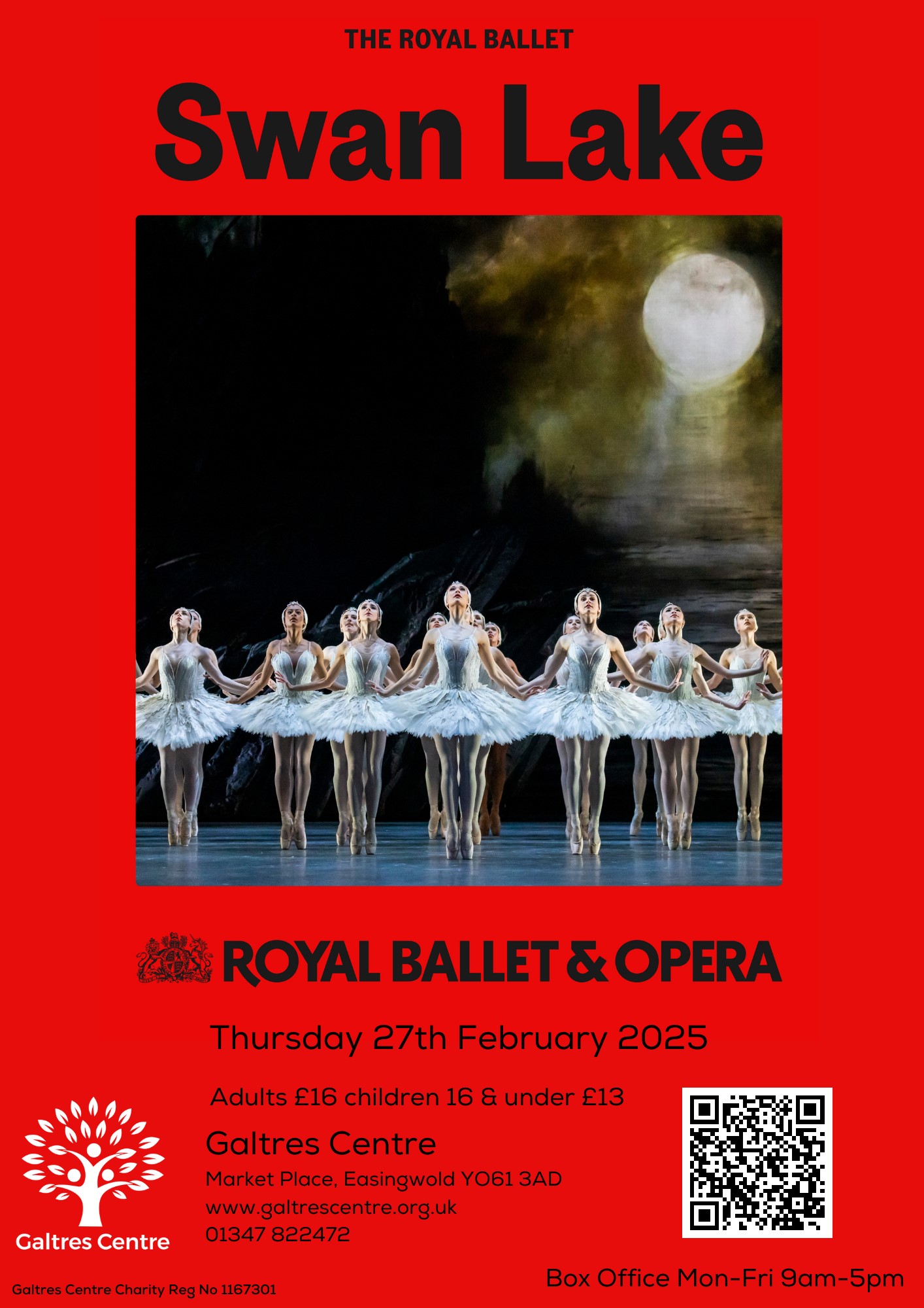The Royal Ballet Swan Lake Easingwold