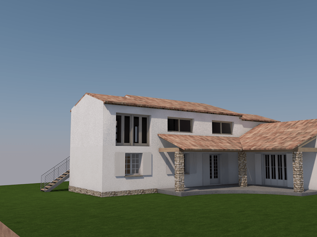 Professional touch and texture applied