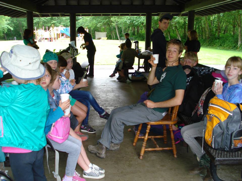 Youth Nature Guides Training Camp Wolf Camp, Conservation College