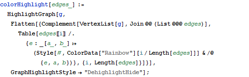 Independent Edge Sets New in Mathematica 8