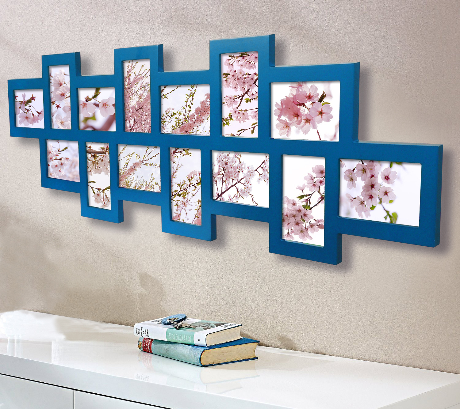 Bilderrahmen Collage Bildergalerie Foto Galerie Rahmen Weiß Silber