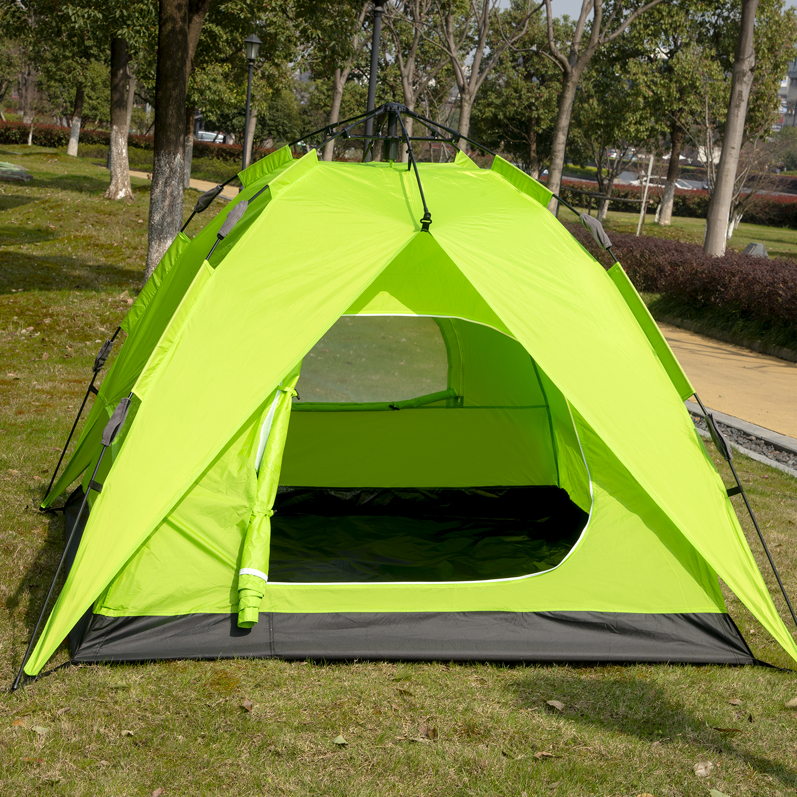 Campingzelt PopUp Familienzelt Sekundenzelt Wasserfest Zelt 24