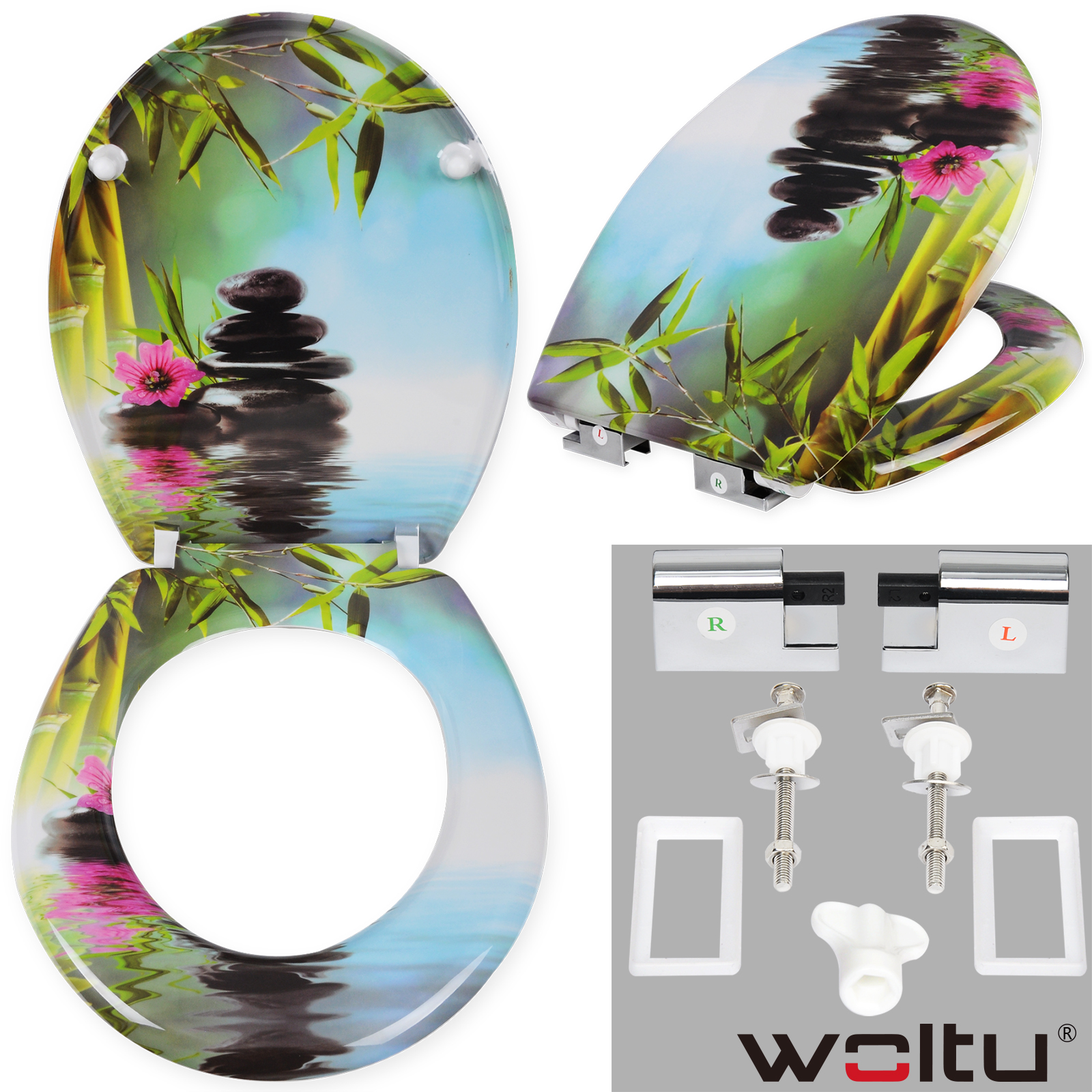 Toilettensitz Toilettendeckel Klodeckel Wc Sitz Deckel mit