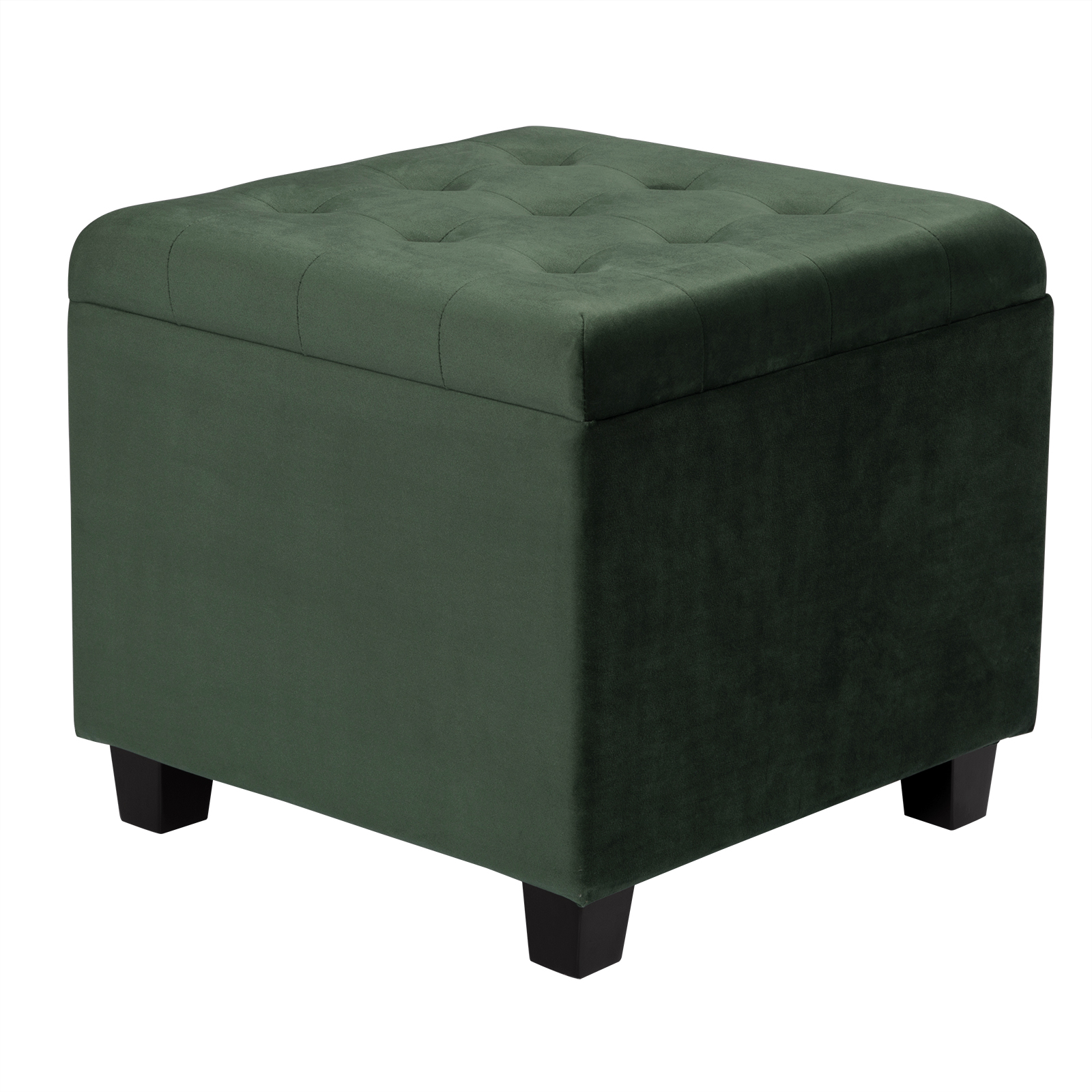 Sitzhocker Samt Hocker Sitztruhe Retro Modern Sitzpouf Ottoman