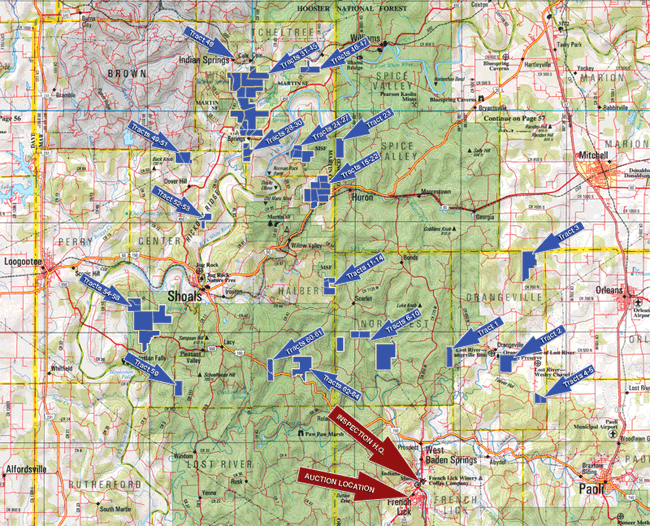 Land Auction Indiana Hardwood Timberland Woltz & Associates, Inc.