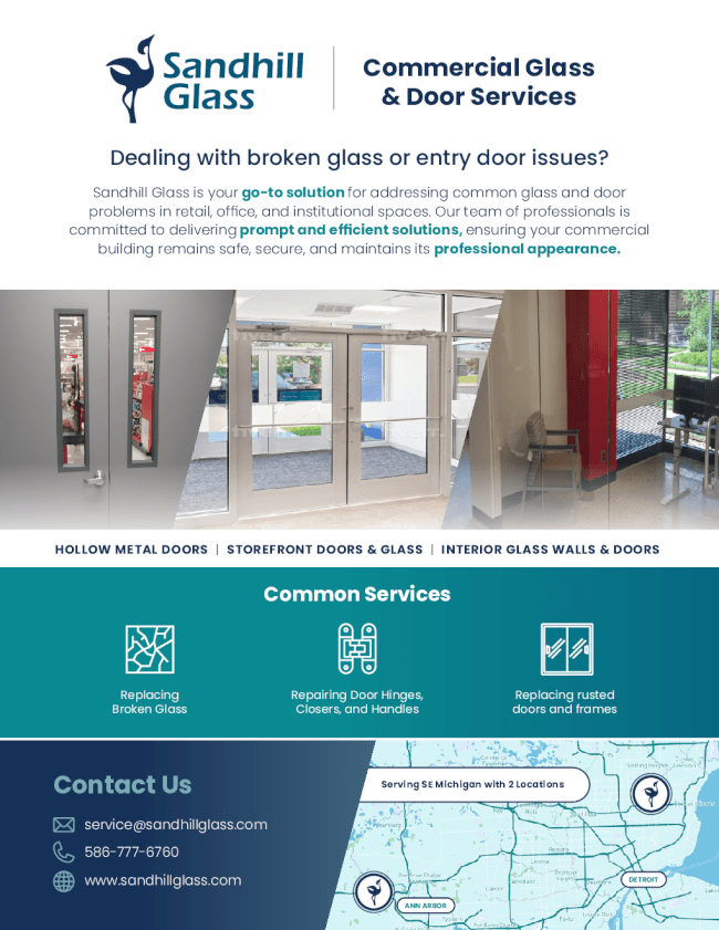 Commercial Services Commercial Glass Services Ann Arbor