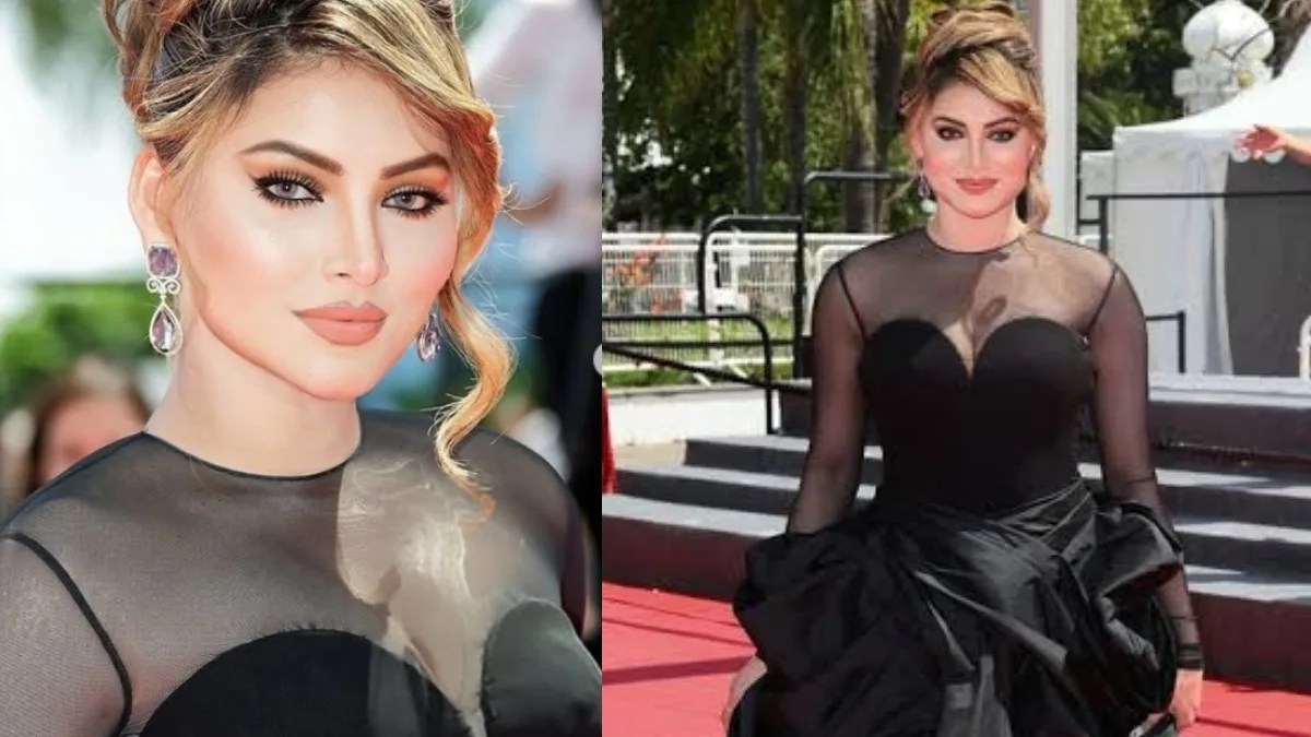 Urvashi Rautela Suffers Wardrobe Malfunction At Cannes Hole In Gown