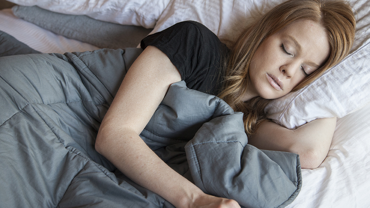 The Weighted Blanket for Anxiety and Depression Woman's World