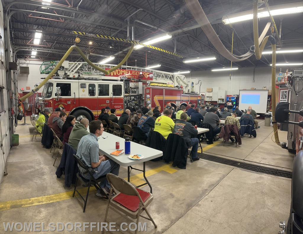 Annual HazMat Refresher & EMS Familiarization Training Womelsdorf