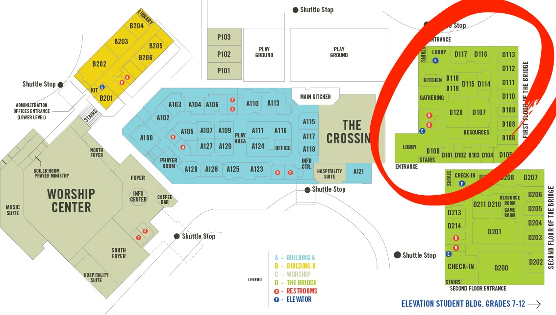 Class Locations/Facilities Maps